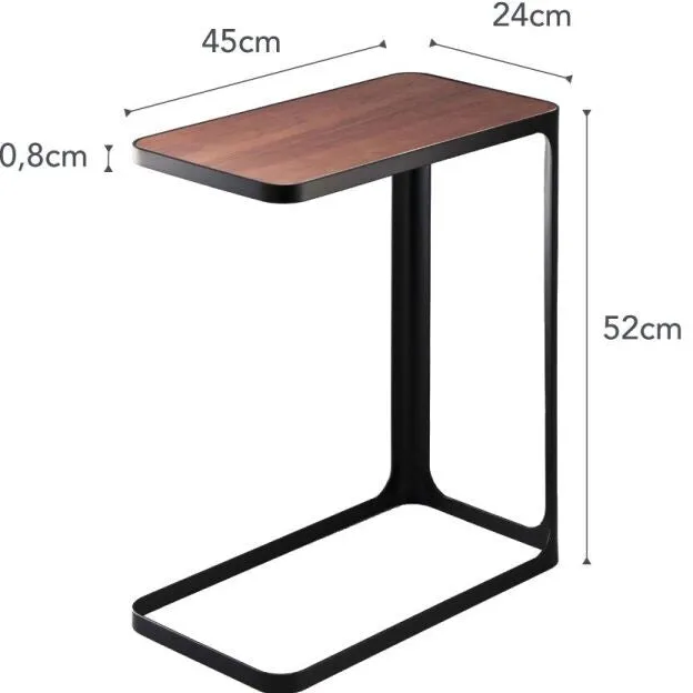 Yamazaki bijzettafel Frame black, foto 2