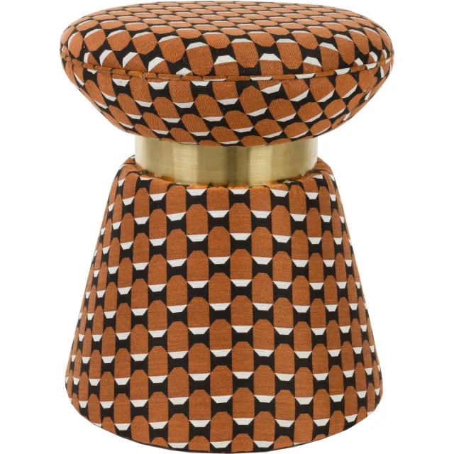 Housecraft Living Pin Poef/ Kruk - Bruin