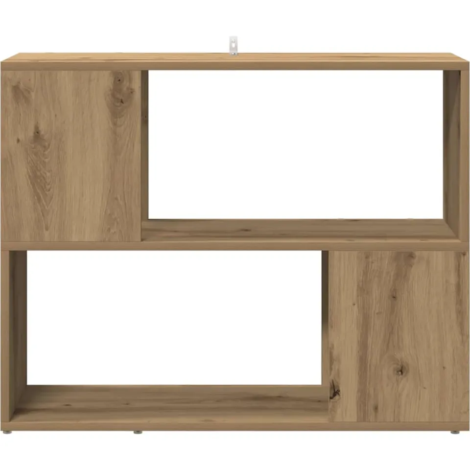 vidaXL Boekenkast/kamerscherm 80x24x63 cm artisanaal eikenkleur, foto 4