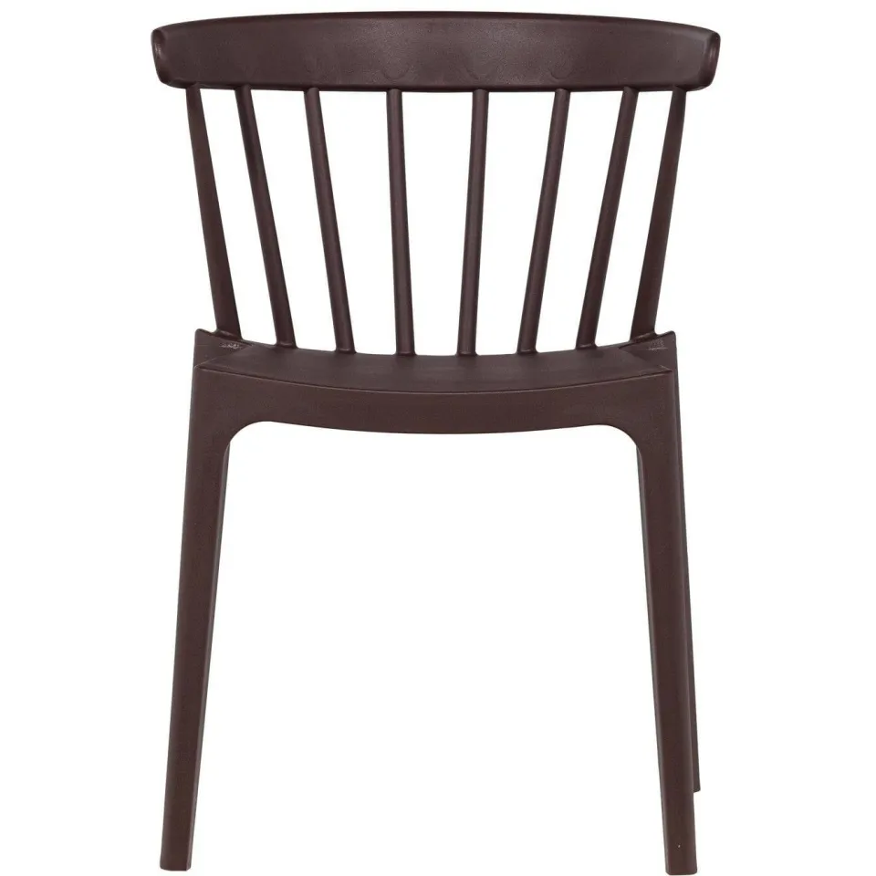 WOOOD Bliss Tuinstoelen - Kunststof - Jadegroen - Set van 2 paars/bruin, foto 2