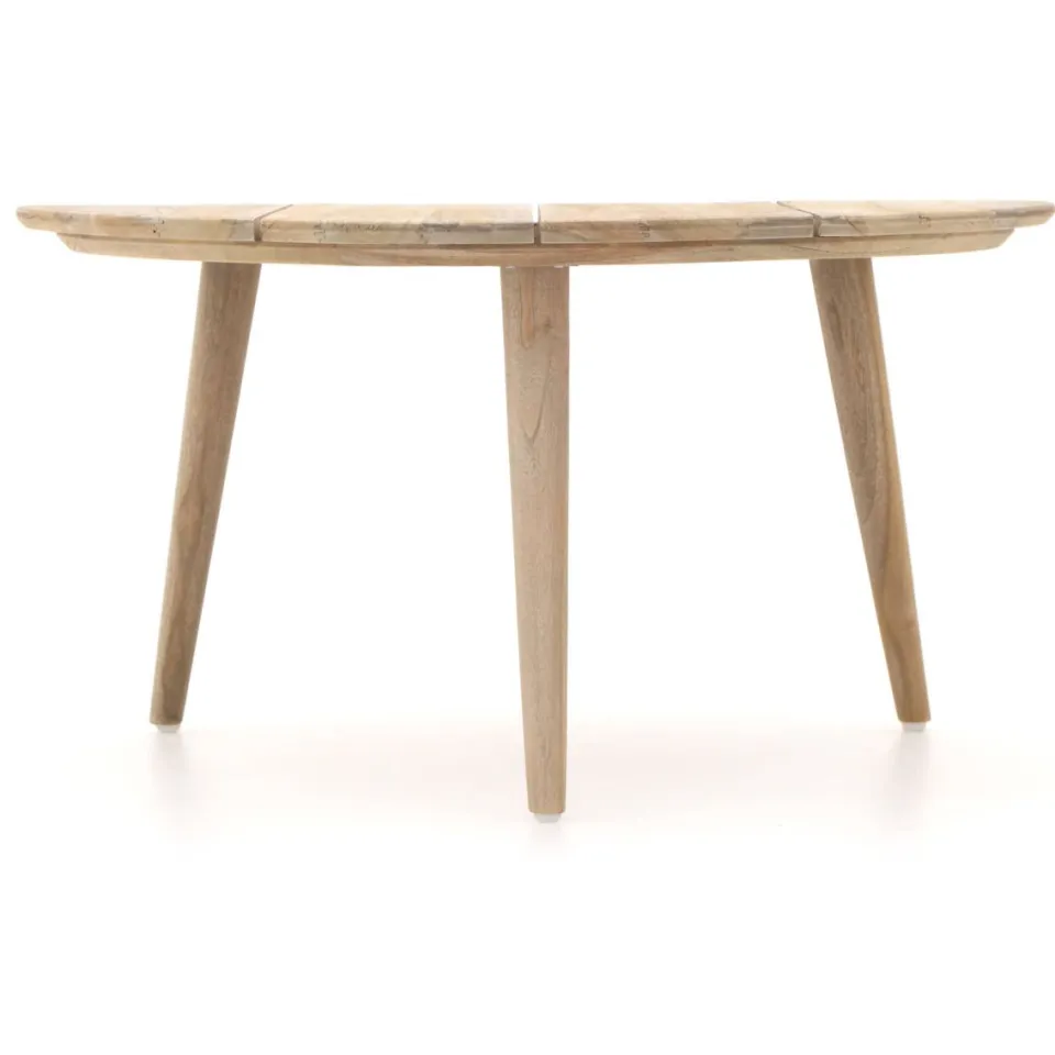 ROUGH Furniture ROUGH-K lounge tuintafel ø 85cm bruin, foto 3