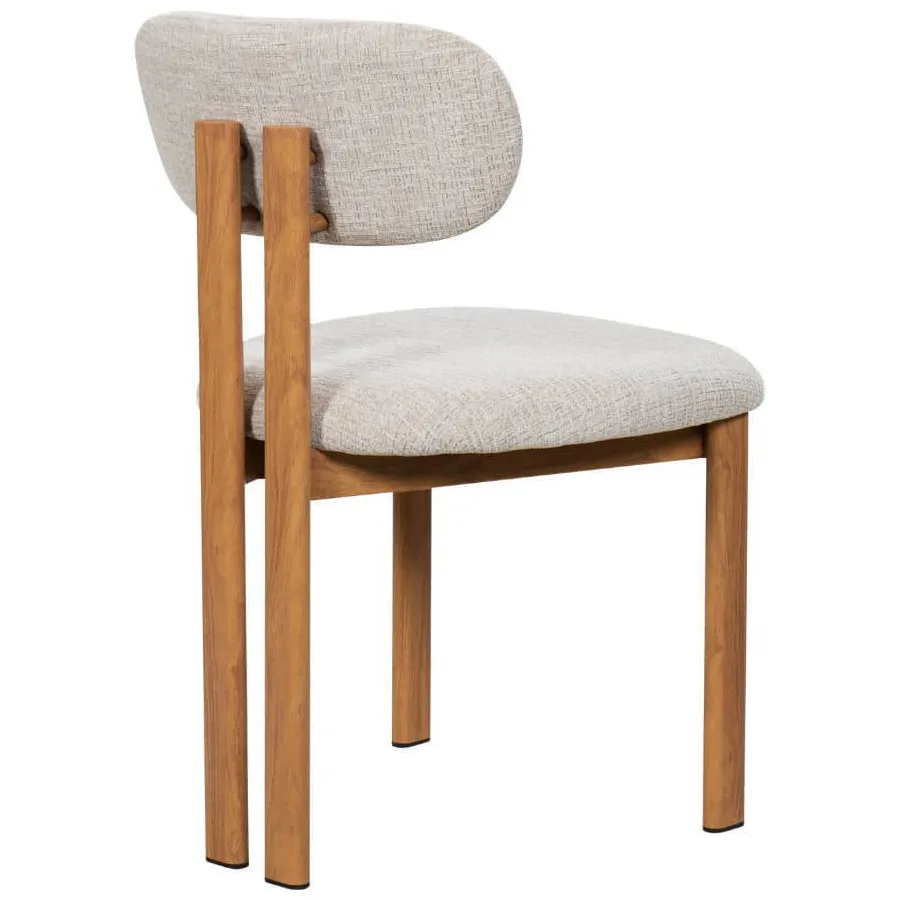 Giga Meubel eetkamerstoel Noor beige naturel, foto 7