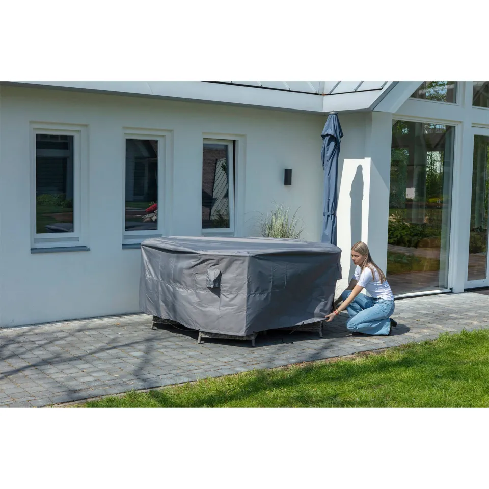Madison tuinmeubelhoes grijs, foto 5