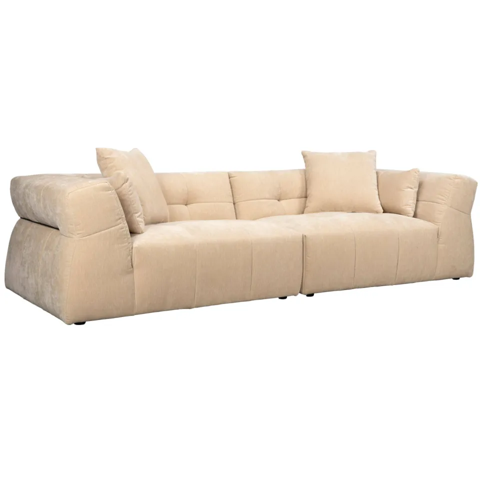 Dutchbone Hodge 4,5-zitsbank beige, foto 2