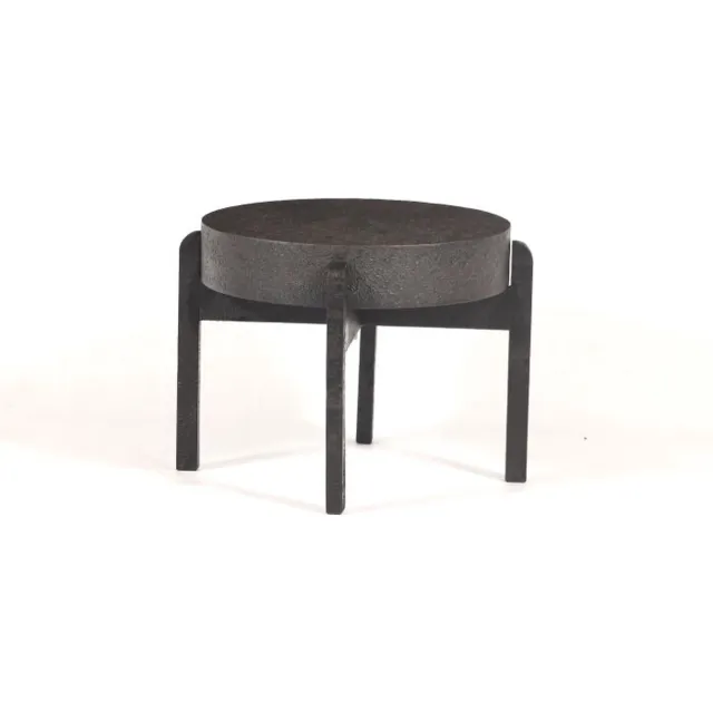 Moods Collection Salontafel liquid Large metal en houten poten - bruin | Moods collection Zwart Bruin