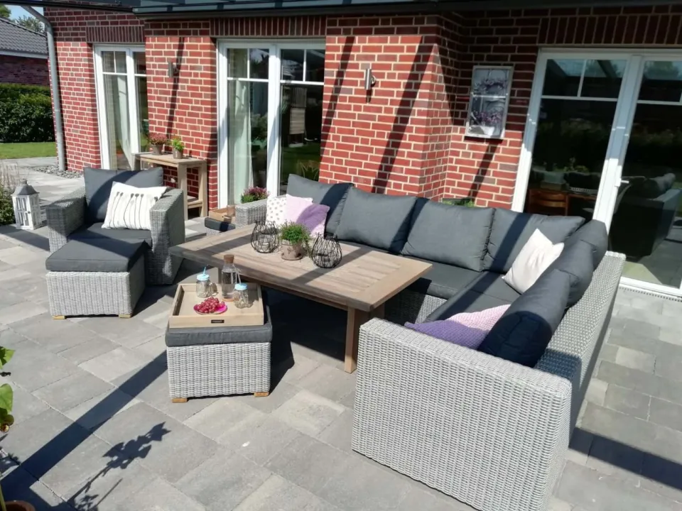 Intenso Furniture Intenso Carpino lounge tuinstoel grijs, foto 4