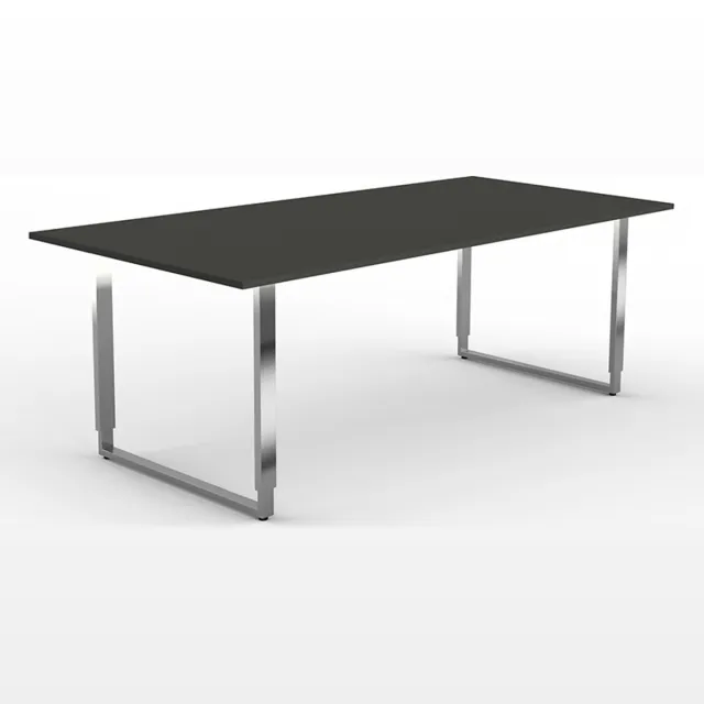 Kerkmann Vergadertafel Spirit antraciet 200x100cm verstelbaar