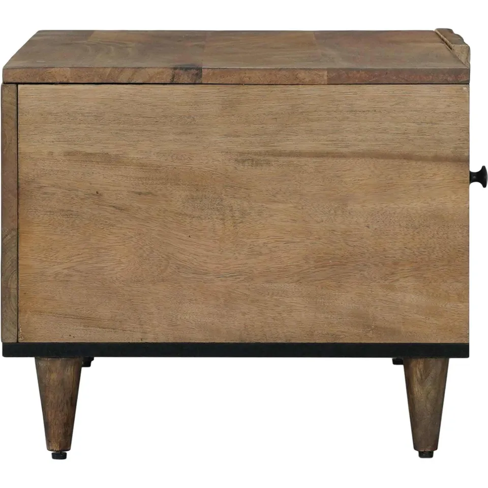 vidaXL Salontafel Bruin 80 x 50 x 40 cm Massief Mango Hout, foto 4