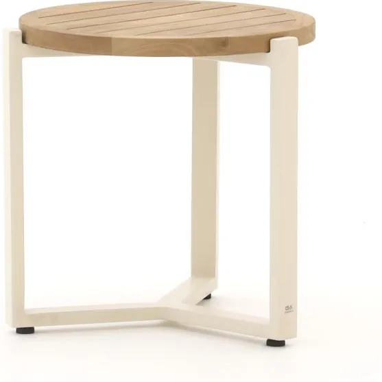 Apple Bee Monaco lounge tuintafel ø 45cm (h: 48) Bruin