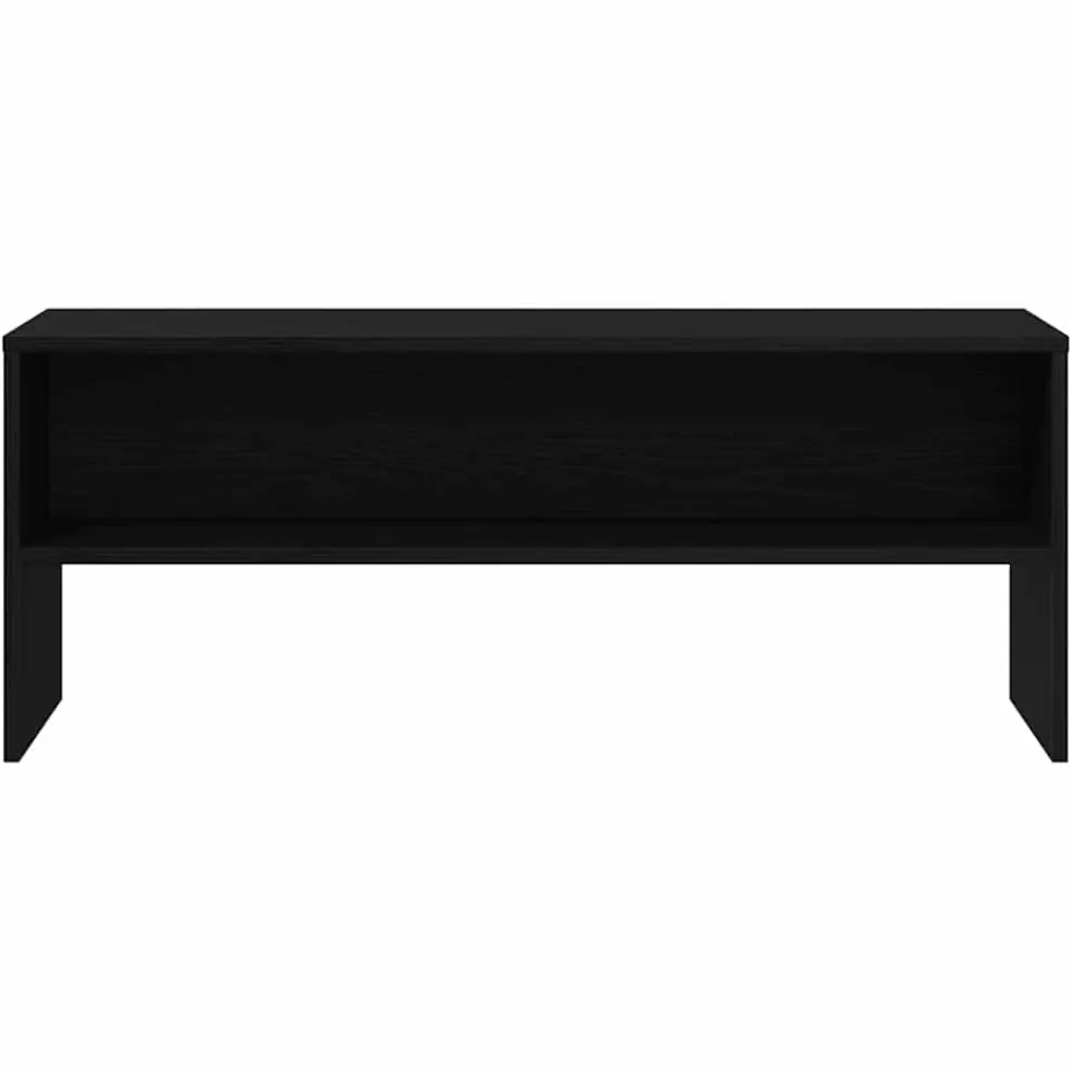 vidaXL Tv-meubel 100x40x40 cm spaanplaat zwart eikenkleurig, foto 4