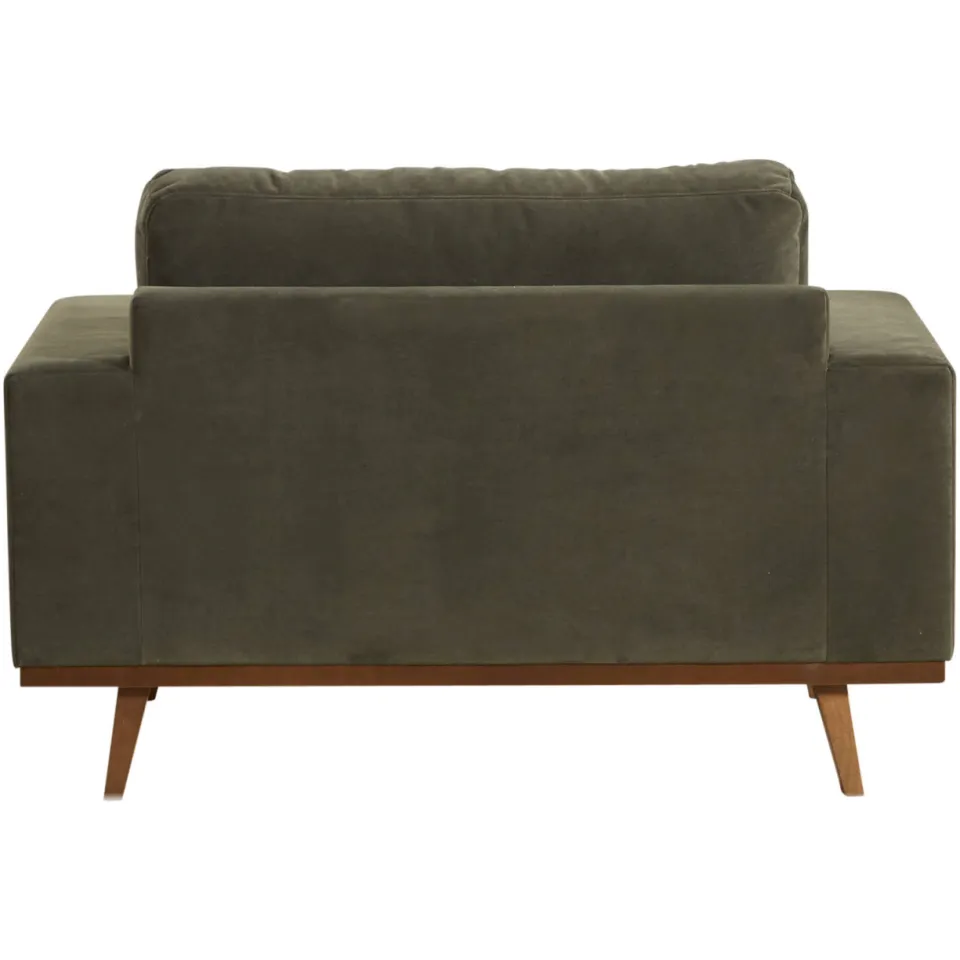 NOUS Living Torino loveseat donkergroen donkergroen (velours), foto 4