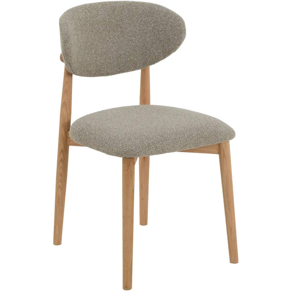 NOUS Living Clair eetkamerstoel taupe, foto 3