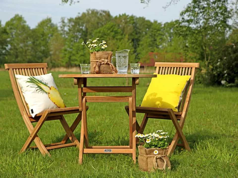 Sunyard Furniture Sunyard Country dining tuinstoel inklapbaar bruin, foto 4