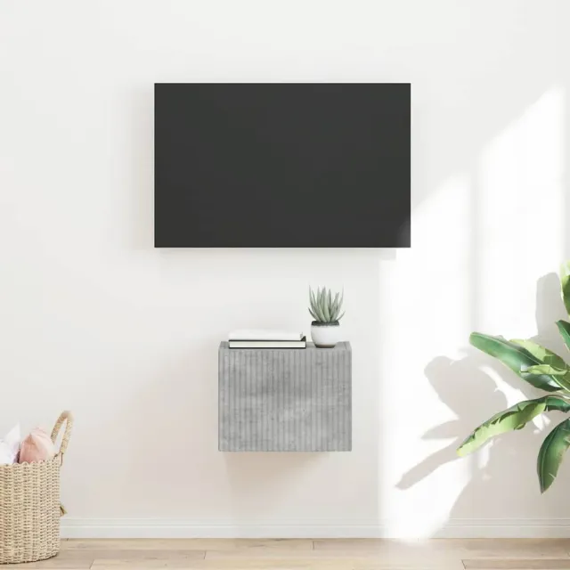 vidaXL TV Wandkast 39 x 31 x 29,5 cm Betongrijs Bewerkt hout grijs, foto 2