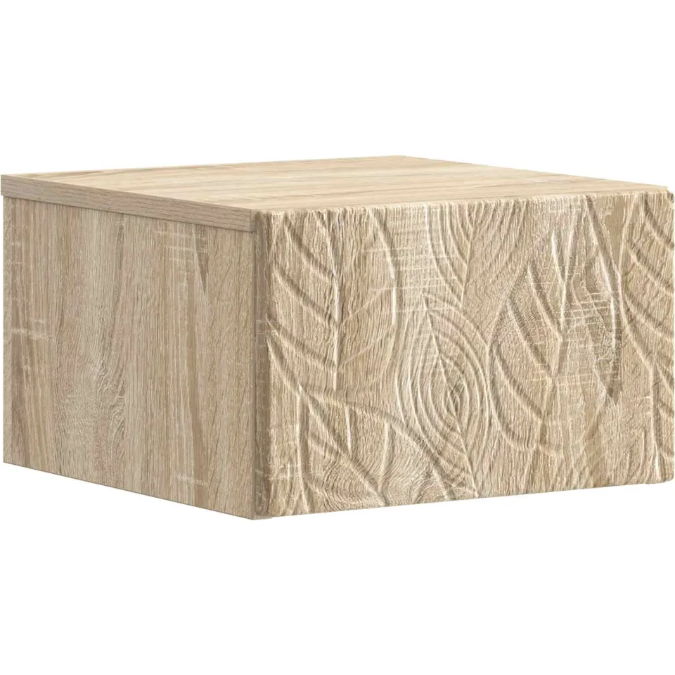 vidaXL Wandmontage Zijtafel 2 st Sonoma Eiken 34,5 x 33 x 20 cm, foto 4