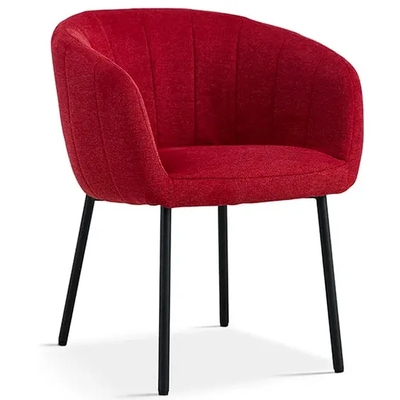 eetkamerstoel Pia rood