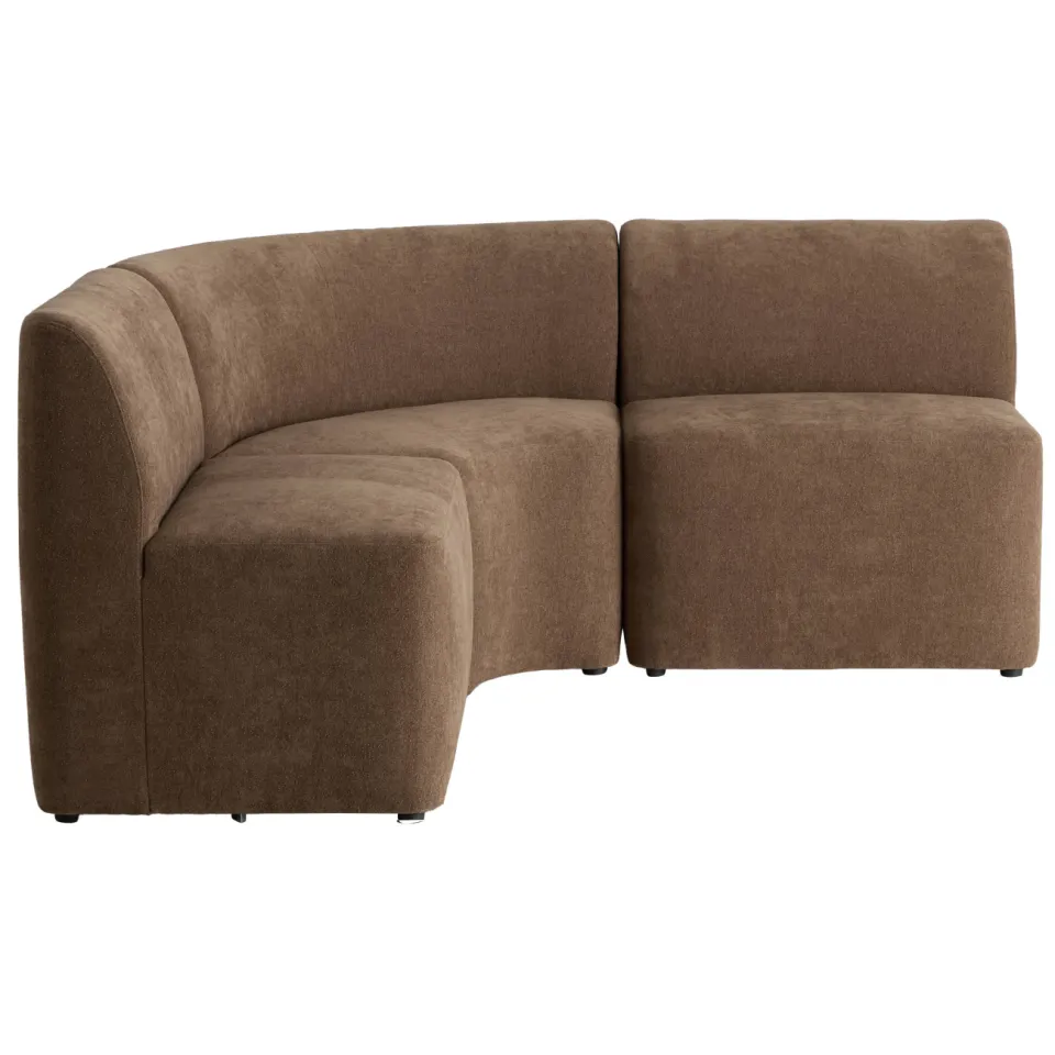NOUS Living Rhea eetkamerbank bruin, foto 3