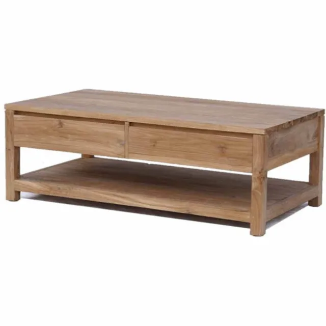 Tower Living Salontafel Corona Teakhout 130x70 cm Bruin