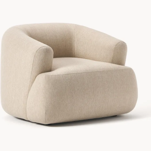 Westwing Collection Fauteuil Sofia beige