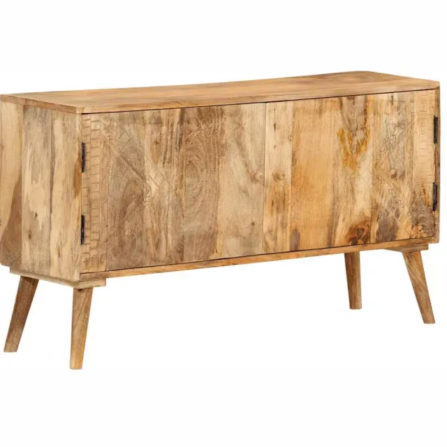 vidaXL Dressoir 110x30x60 cm massief mangohout Bruin