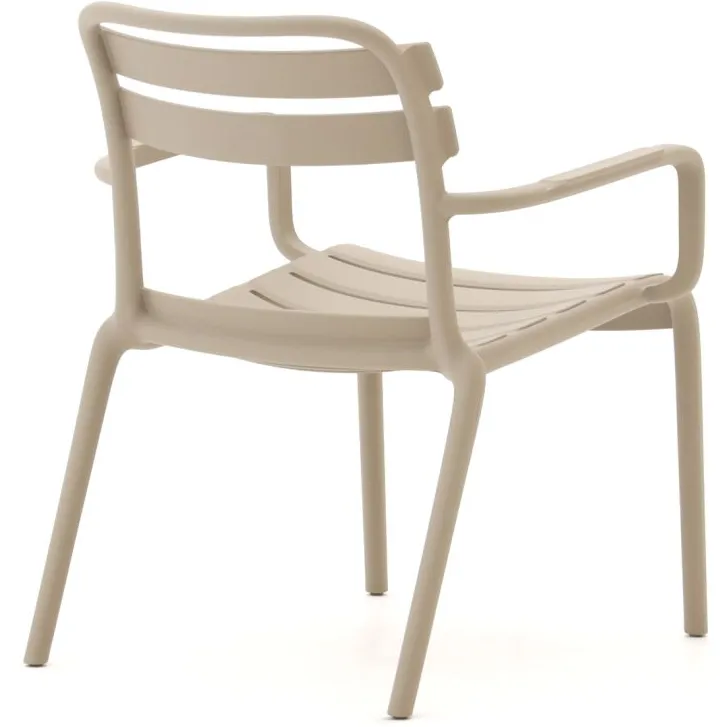 Forza Furniture Forza Vico lounge tuinstoel stapelbaar taupe, foto 4