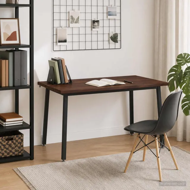 vidaXL Vierkante Eettafel 140 x 90 x 75 cm Massief Acaciahout Bruin