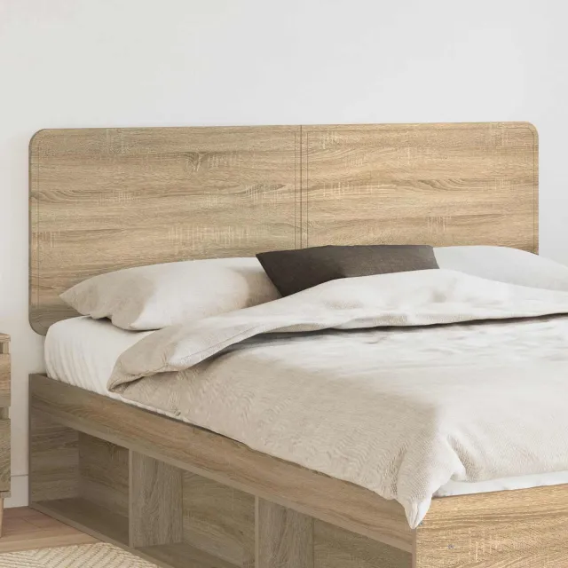 vidaXL Hoofdbord Sonoma Eiken Bewerkt hout Bruin