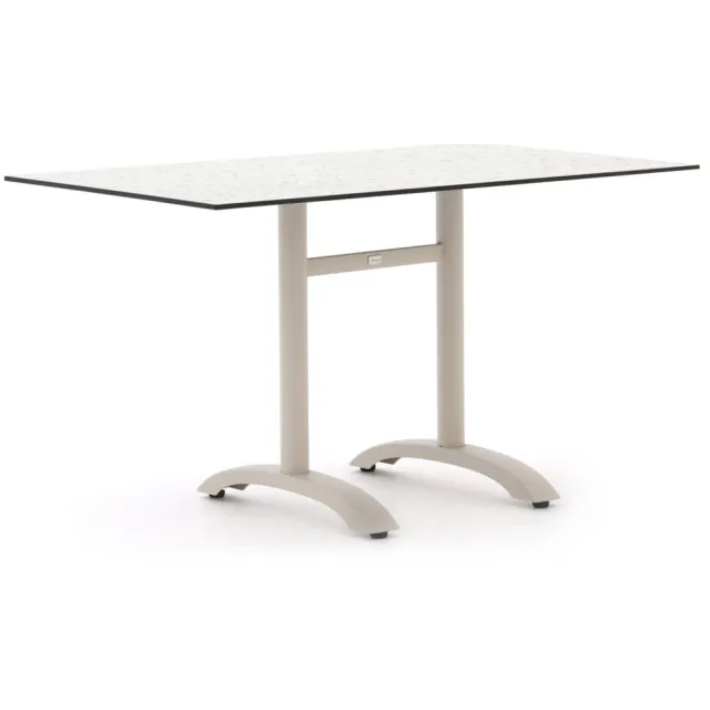 Bellagio tuinmeubelen Bellagio Lisio tuintafel 140x80x73cm taupe, foto 2