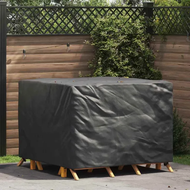 vidaXL Meubelhoes Zwart 135 x 135 x 90 cm 210D Oxford Stof