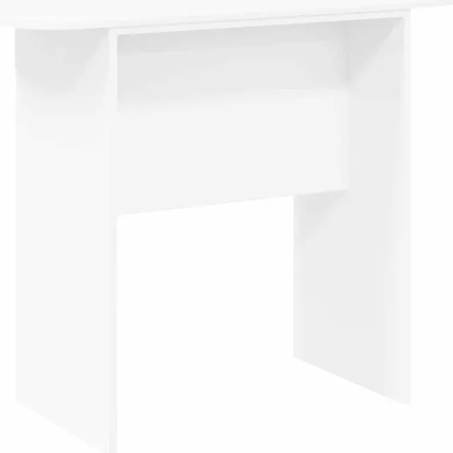 vidaXL Wandtafel - Wit - 93 - x - 40 - x - 75 - cm - Bewerkt - hout