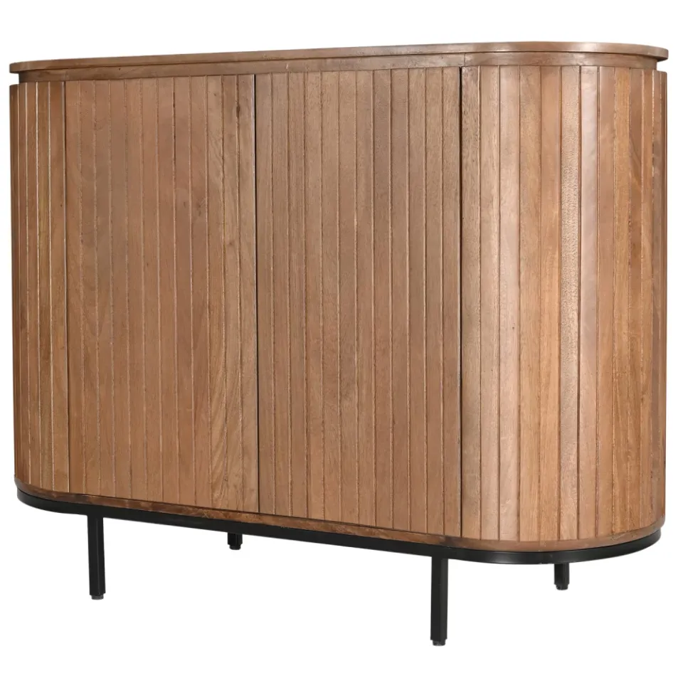Livingfurn Noor smal dressoir naturel, foto 5