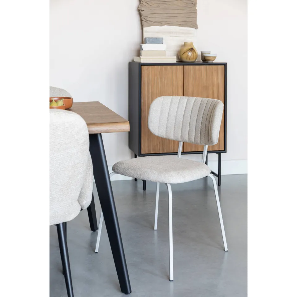 Housecraft Living Jaze eetkamerstoel offwhite set van 2, foto 4