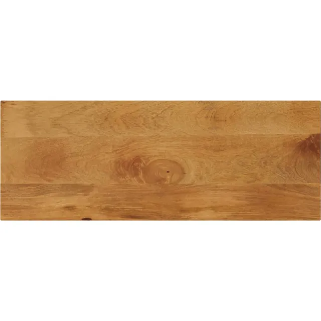 vidaXL Tafelblad rechthoekig 90x40x2,5 cm massief mangohout Bruin