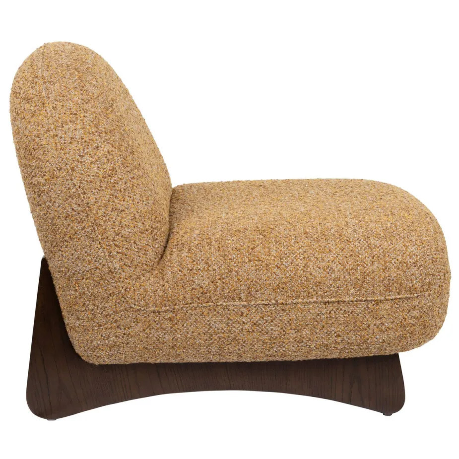 Dutchbone Loom Fauteuil Bruin, foto 3