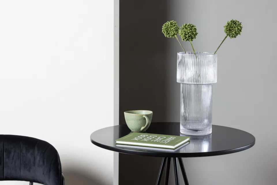 Nohr Ronde Bartafel 'Wykisha' MDF, 60cm zwart, foto 3