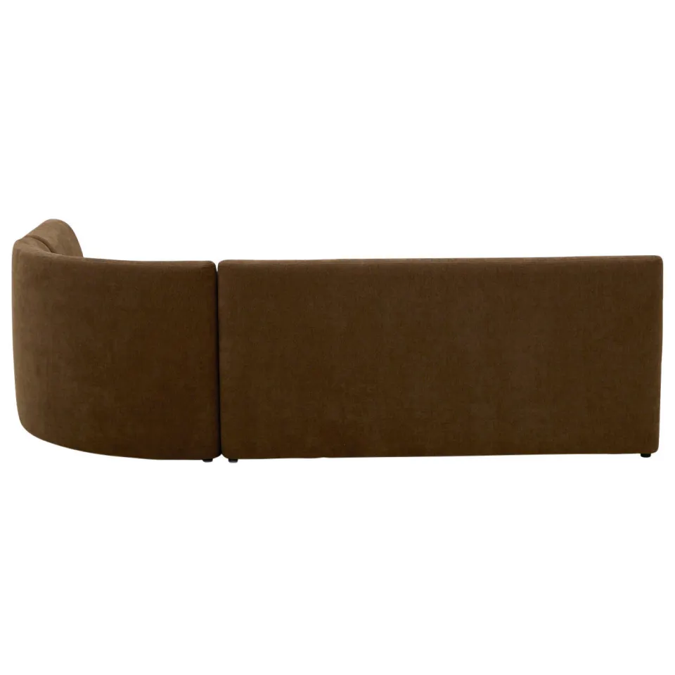 NOUS Living 1-zits element eetkamerbank Rhea bruin, foto 5