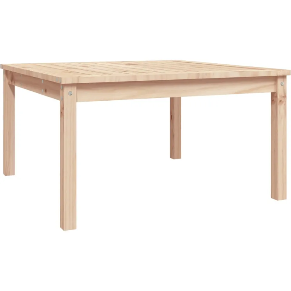 vidaXL Tuintafel 82,5x82,5x45 cm massief grenenhout Bruin