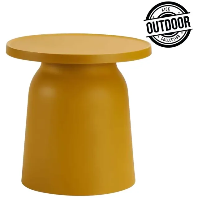 Kick Collection Kick bijzettafel Isla - geel OUTDOOR