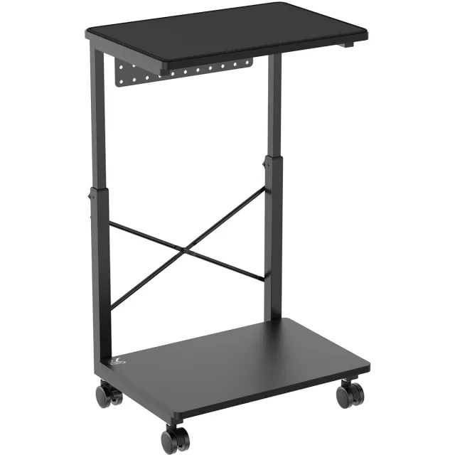NanoRS RS430 - CPU computer trolley - Laptoptafel - max. 80kg, 550~850mm in hoogte verstelbaar zwart