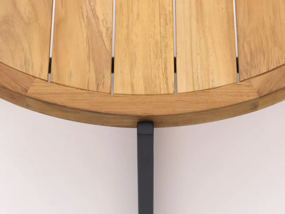 Apple Bee Condor lounge tuintafel ø 74cm (h: 38) bruin, foto 4