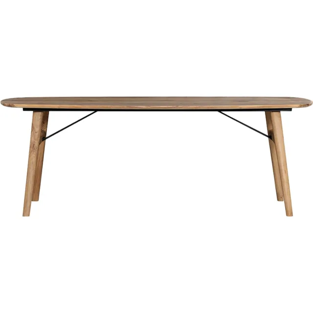 Tower Living Aura Dining table Danish oval 180x90x76 - nature Naturel