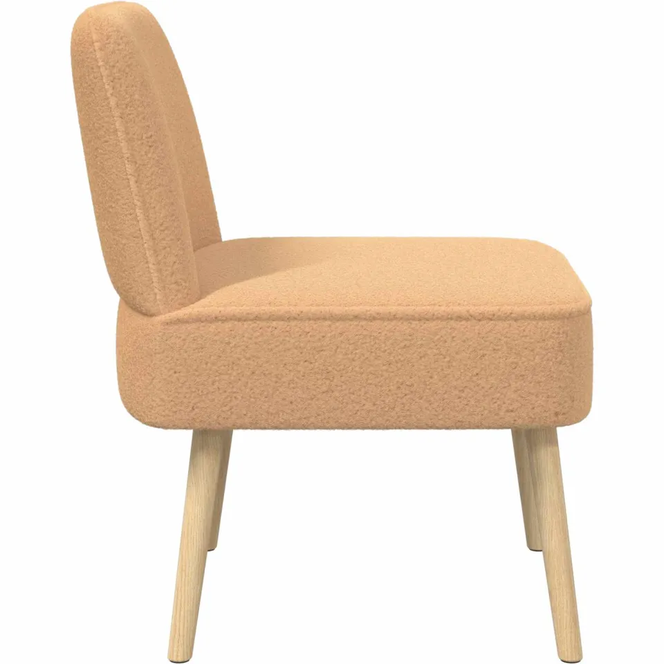 vidaXL Slipper Stoel Beige, foto 4