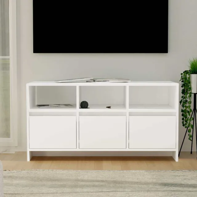 vidaXL Tv-meubel 102x37,5x52,5 cm bewerkt hout wit, foto 2