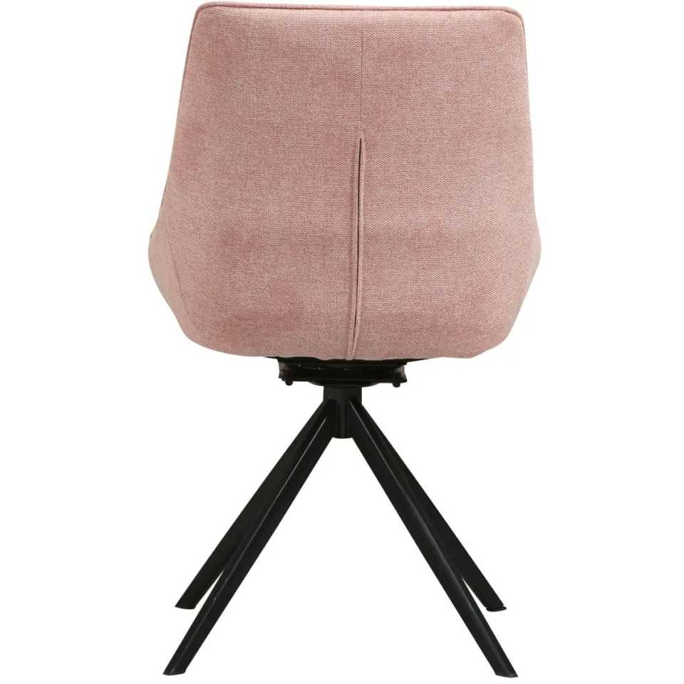 NOUS Living eetkamerstoel Loren roze, foto 4