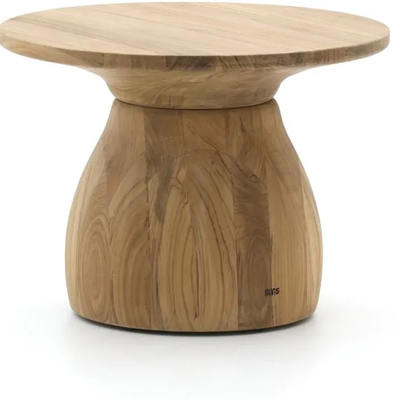 Suns Farzi lounge tuintafel ø 55cm (h: 41,5cm) Bruin