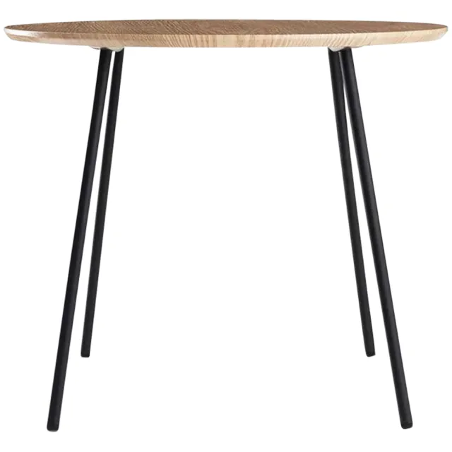 Lisomme Jolijn houten bijzettafel naturel - Ø 55 cm Bruin