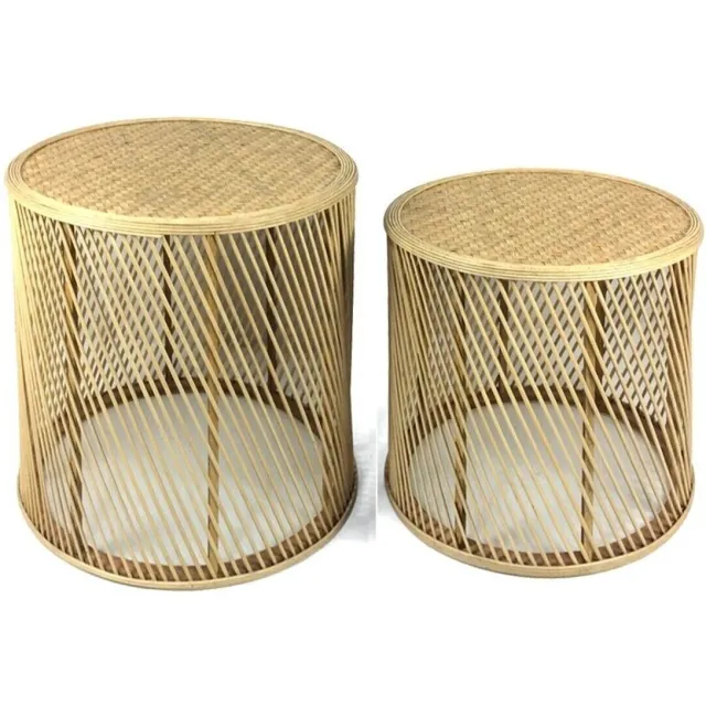 Signes Grimalt decoratieve bijzettafelset 2-delig bruin