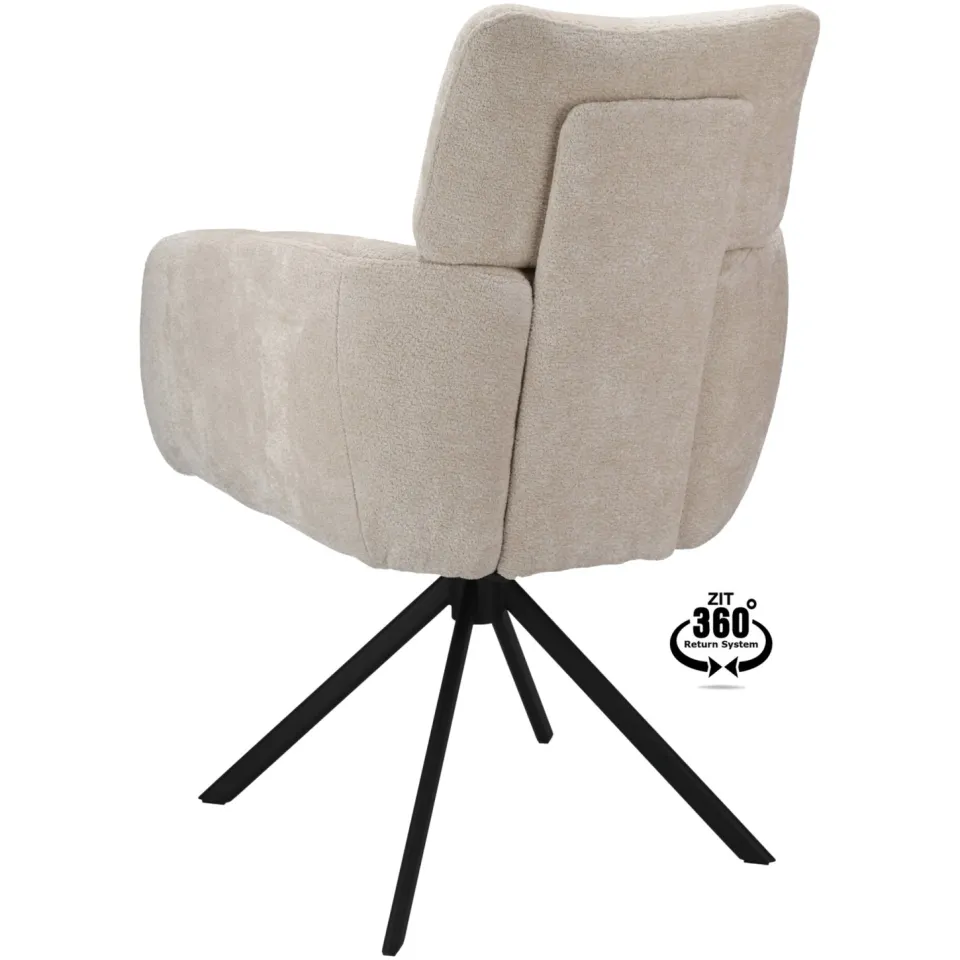 Wehkamp Home Hope armstoel linnen linen, foto 3