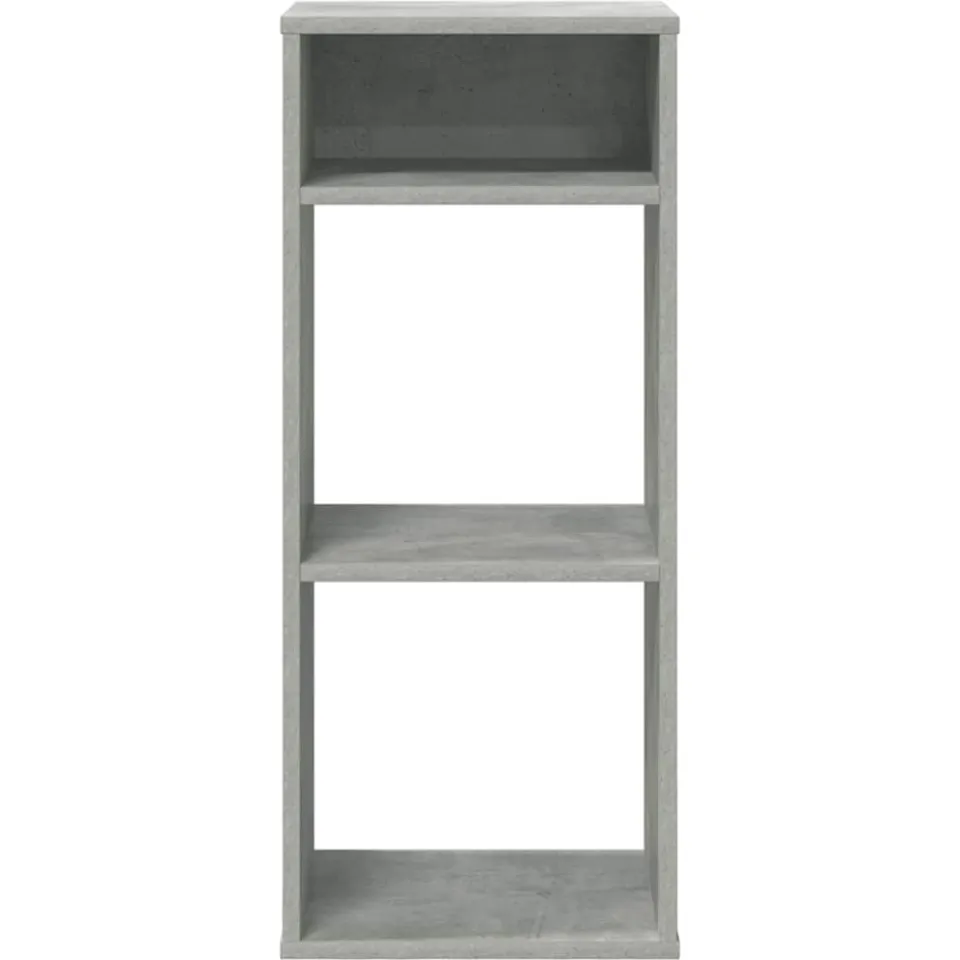 vidaXL Boekenkast 34x31x80 cm bewerkt hout betongrijs grijs, foto 4