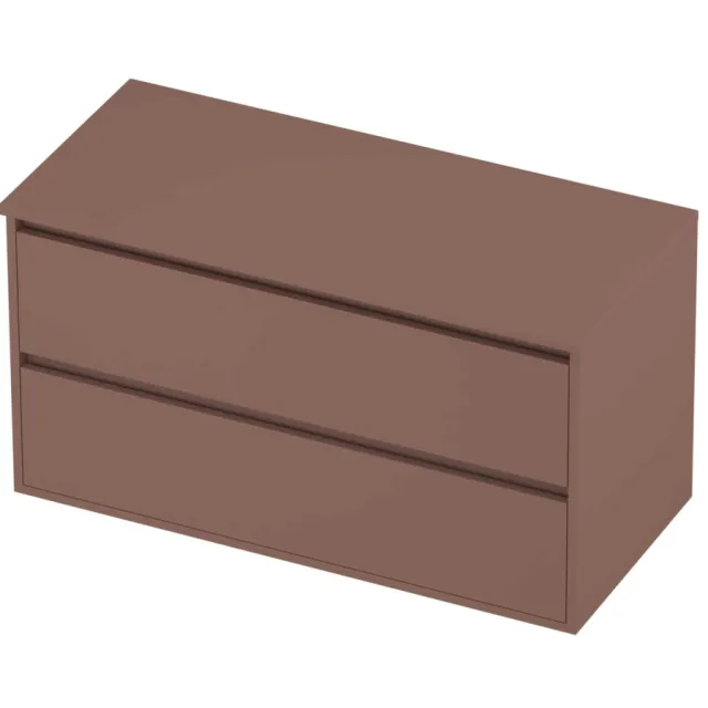 Proline Deck Badmeubelset Greeploos Symmetrisch Kader 100x46x54 cm Beauty Blush Rosé Goud